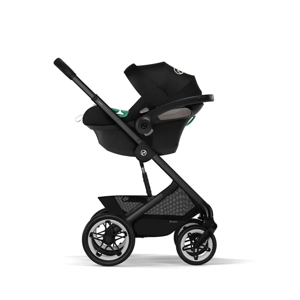 CYBEX Talos Luxury Travel System with  CLOUD T I-SIZE and Base T - Moon Black