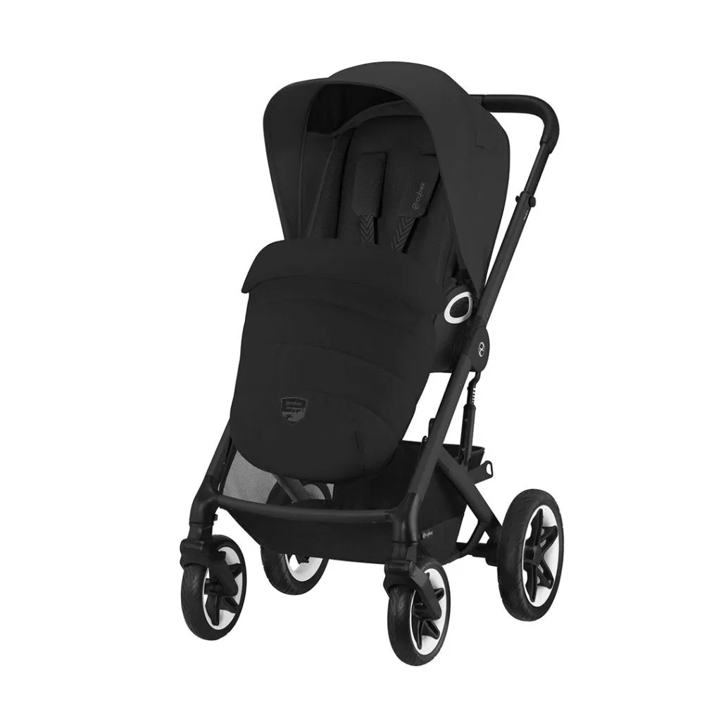 CYBEX Talos Luxury Travel System with  CLOUD T I-SIZE and Base T - Moon Black
