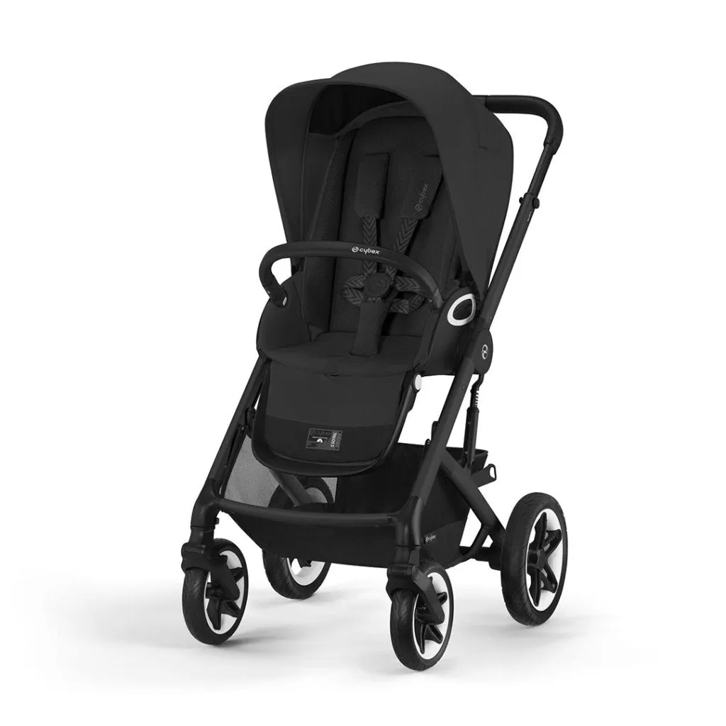 CYBEX Talos Luxury Travel System with  CLOUD T I-SIZE and Base T - Moon Black