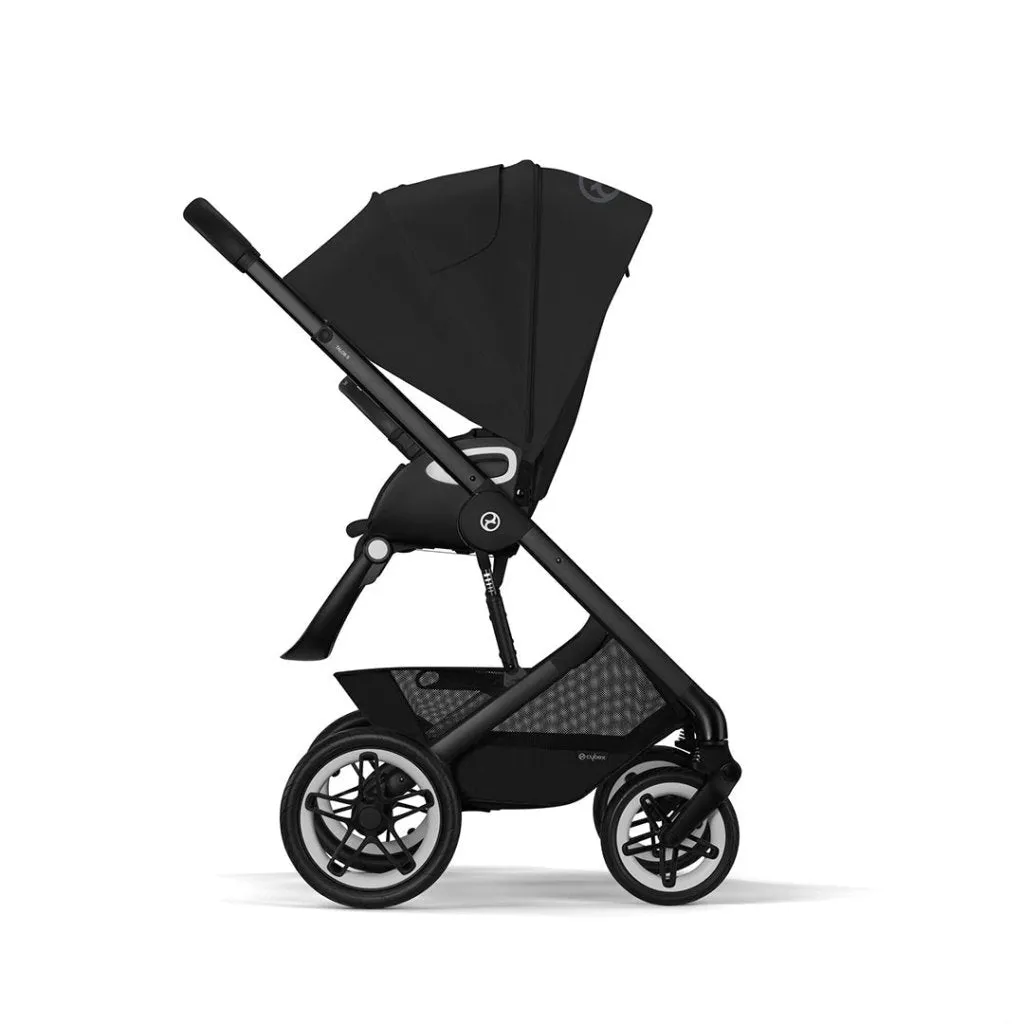 CYBEX Talos Luxury Travel System with  CLOUD T I-SIZE and Base T - Moon Black