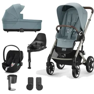 CYBEX Talos Luxury Travel System with CLOUD T I-SIZE and Base T - Sky Blue