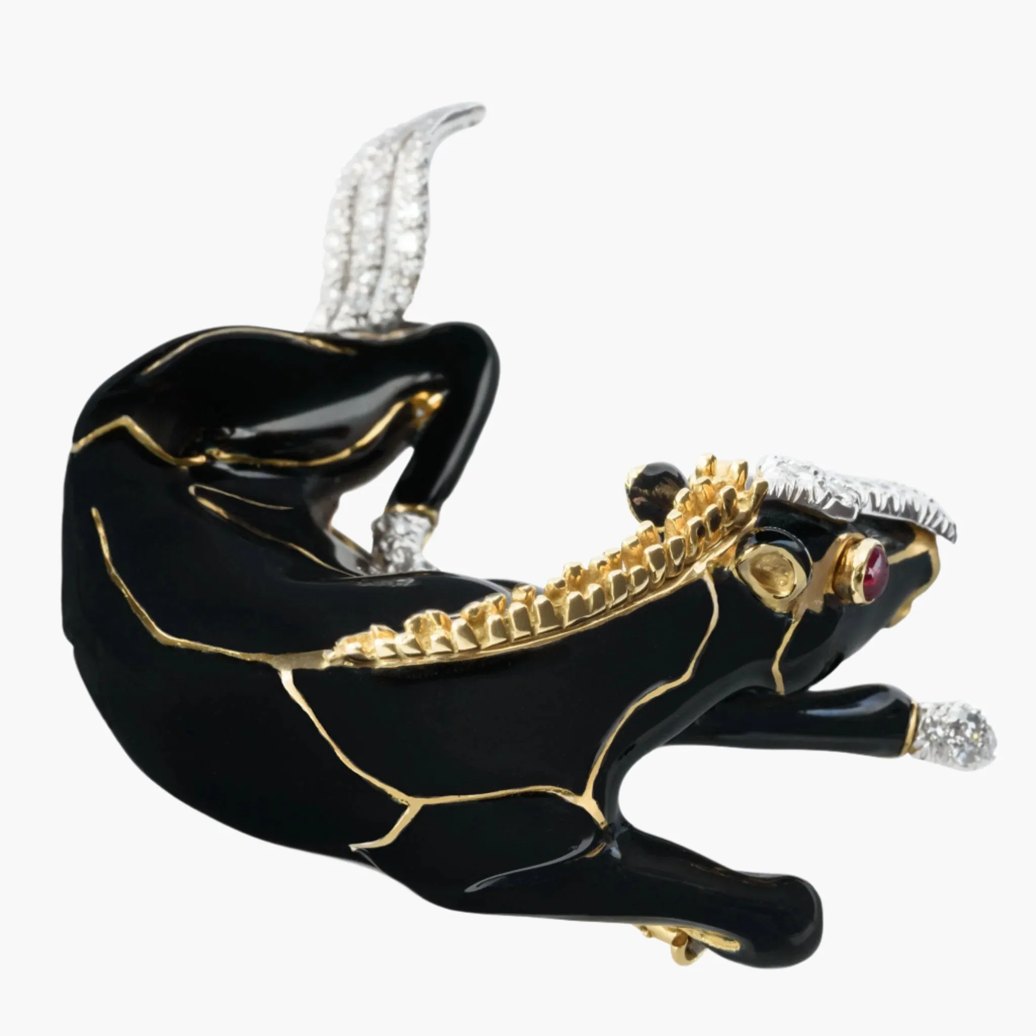 David Webb Horse Brooch Kingdom Collection