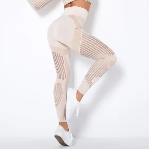 Dinazah Women Stretch Tight Bottoming Shaping Yoga Pants