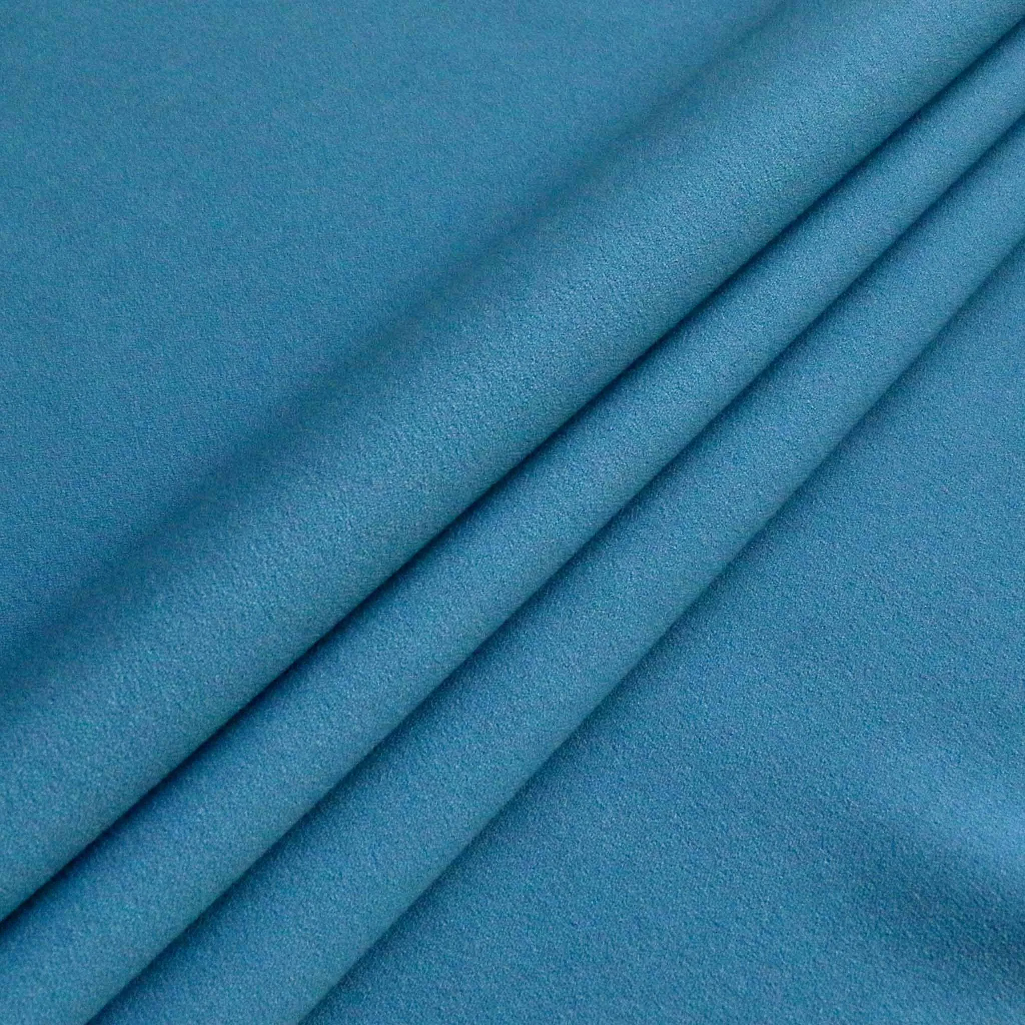 Double Crepe Fabric  - Black, pink, mint and pale blue