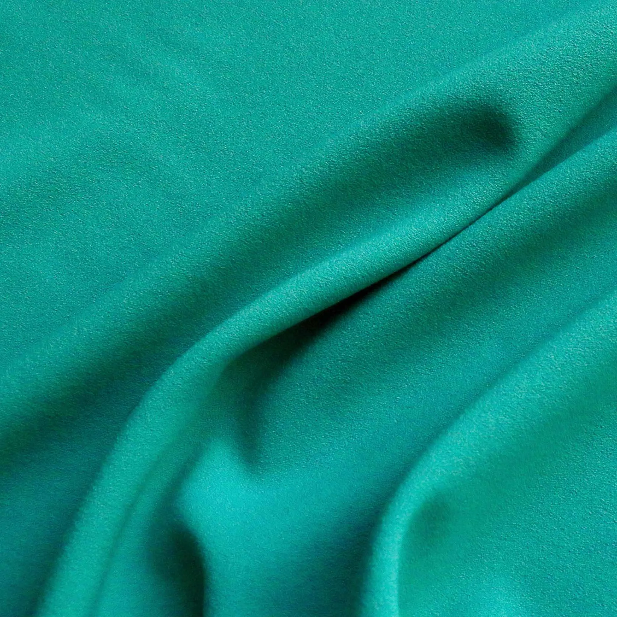 Double Crepe Fabric  - Black, pink, mint and pale blue