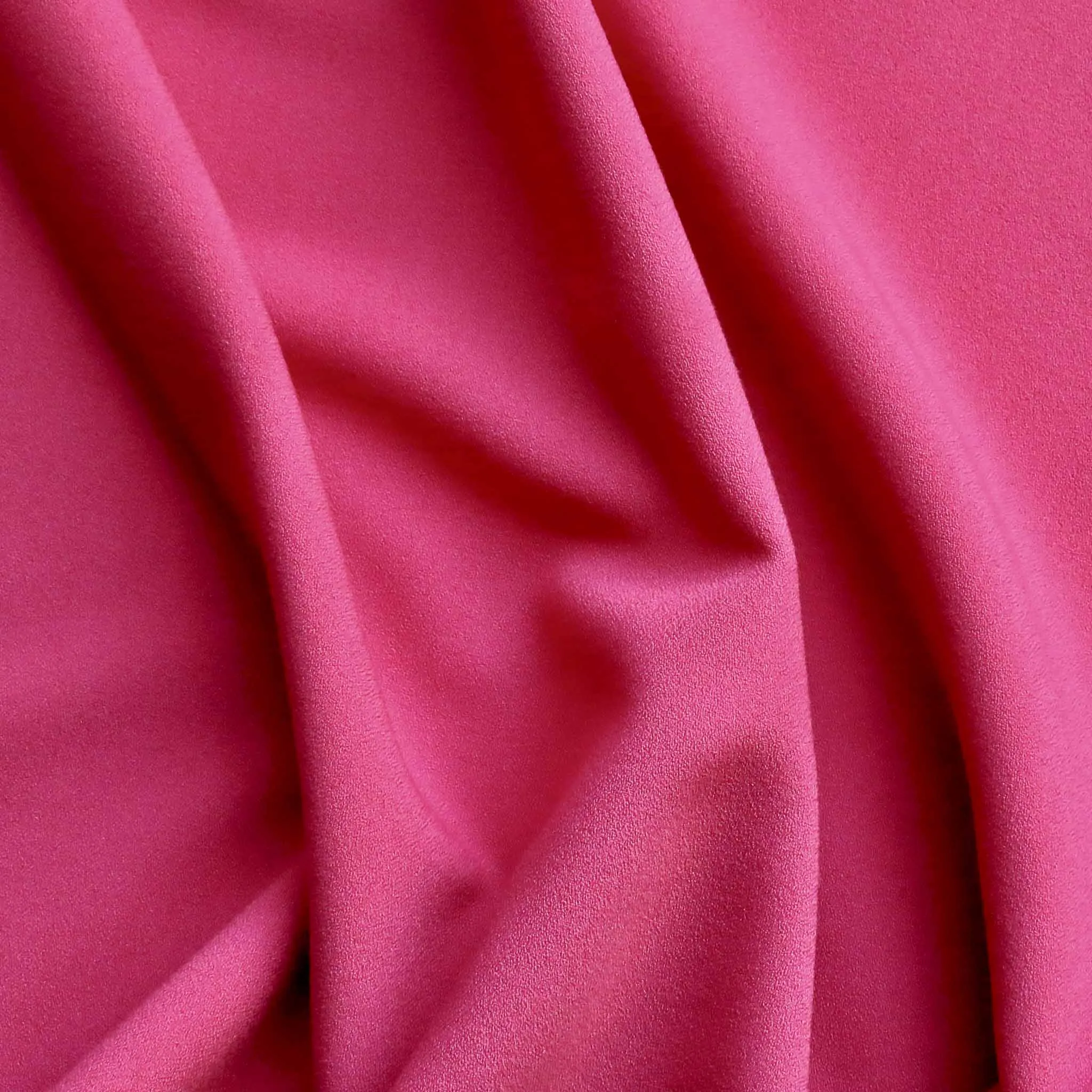 Double Crepe Fabric  - Black, pink, mint and pale blue