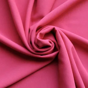 Double Crepe Fabric  - Black, pink, mint and pale blue