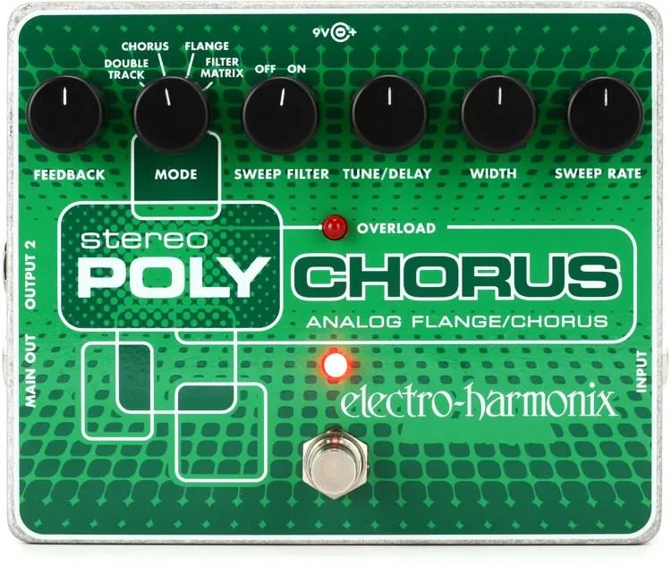 EHX Stereo Polychorus Analog Chorus