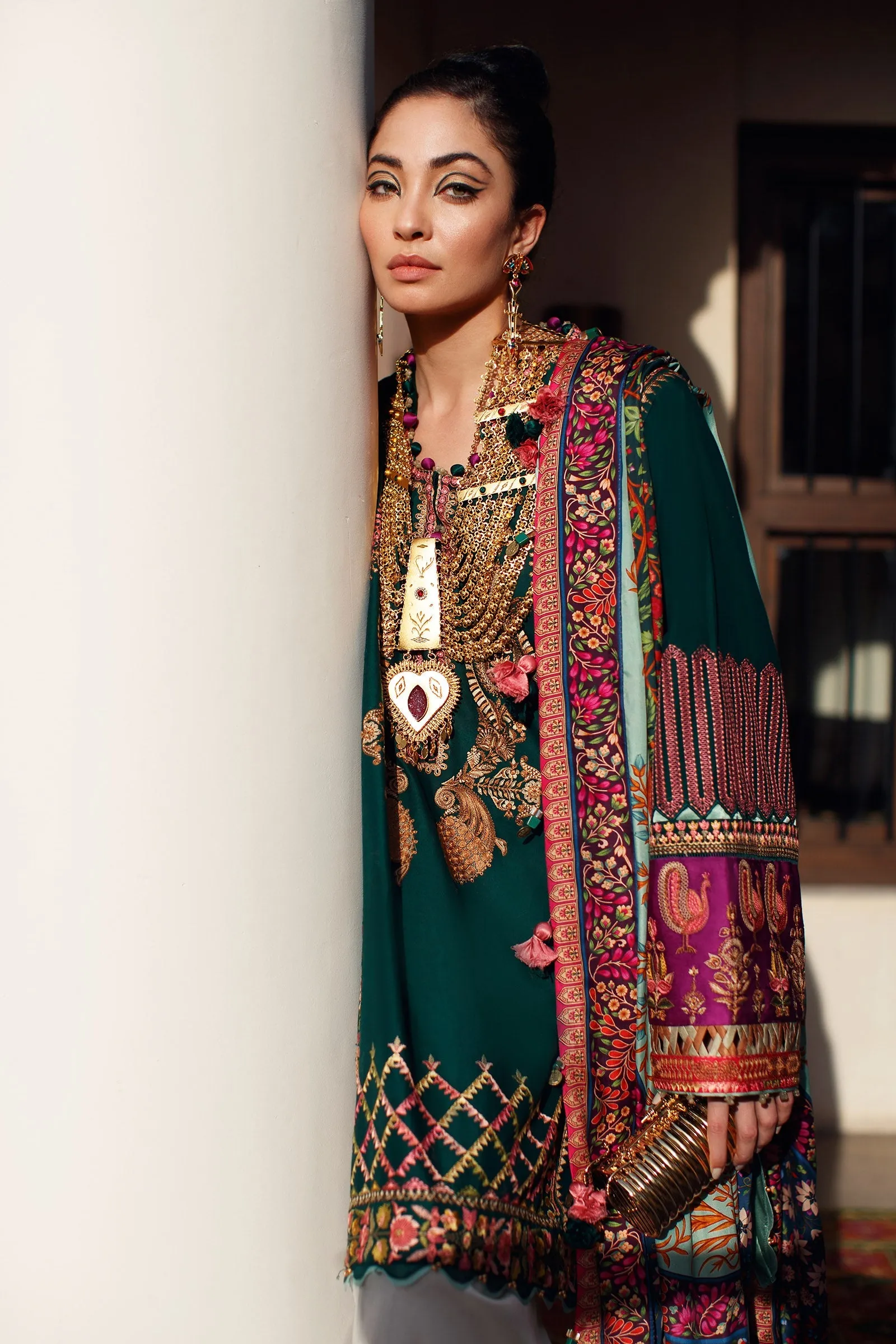 EL22-08 A (RIYA)  | Elan Lawn 2022 | Unstitched Embroidered Lawn Suit