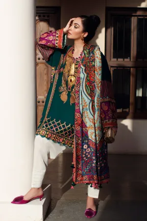 EL22-08 A (RIYA)  | Elan Lawn 2022 | Unstitched Embroidered Lawn Suit