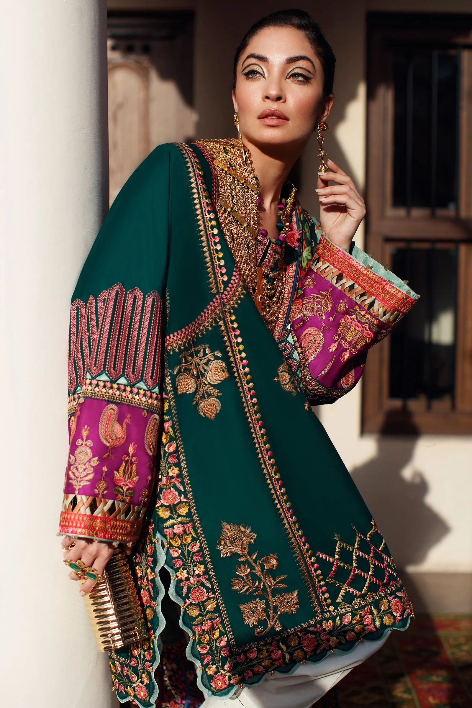 EL22-08 A (RIYA)  | Elan Lawn 2022 | Unstitched Embroidered Lawn Suit