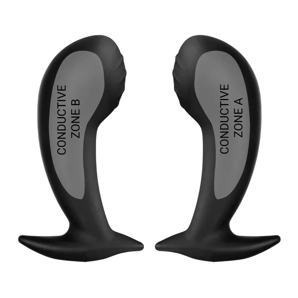 ElectraStim Silicone Noir Nona G-Spot Electro Probe with Tapered Design