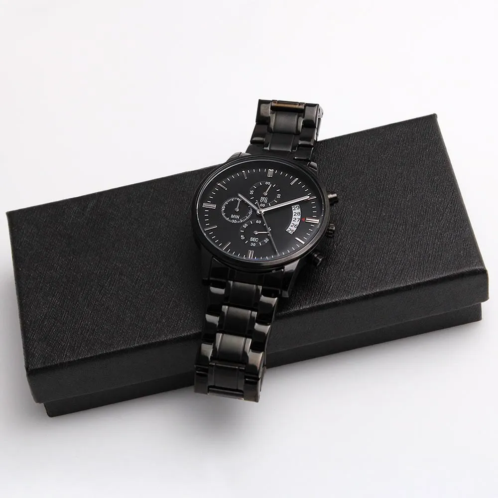 Engraved Watch For Son Gift From Dad - I'm So Proud Of You