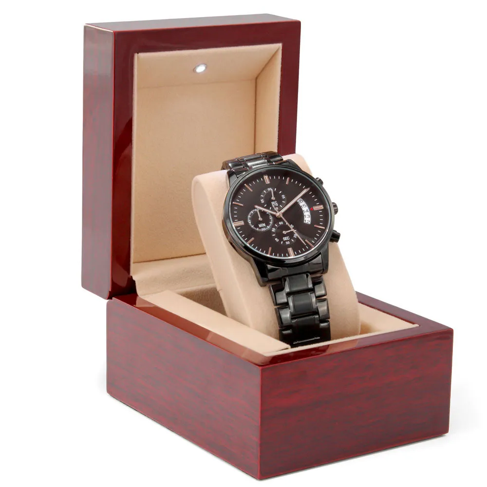 Engraved Watch For Son Gift From Dad - I'm So Proud Of You