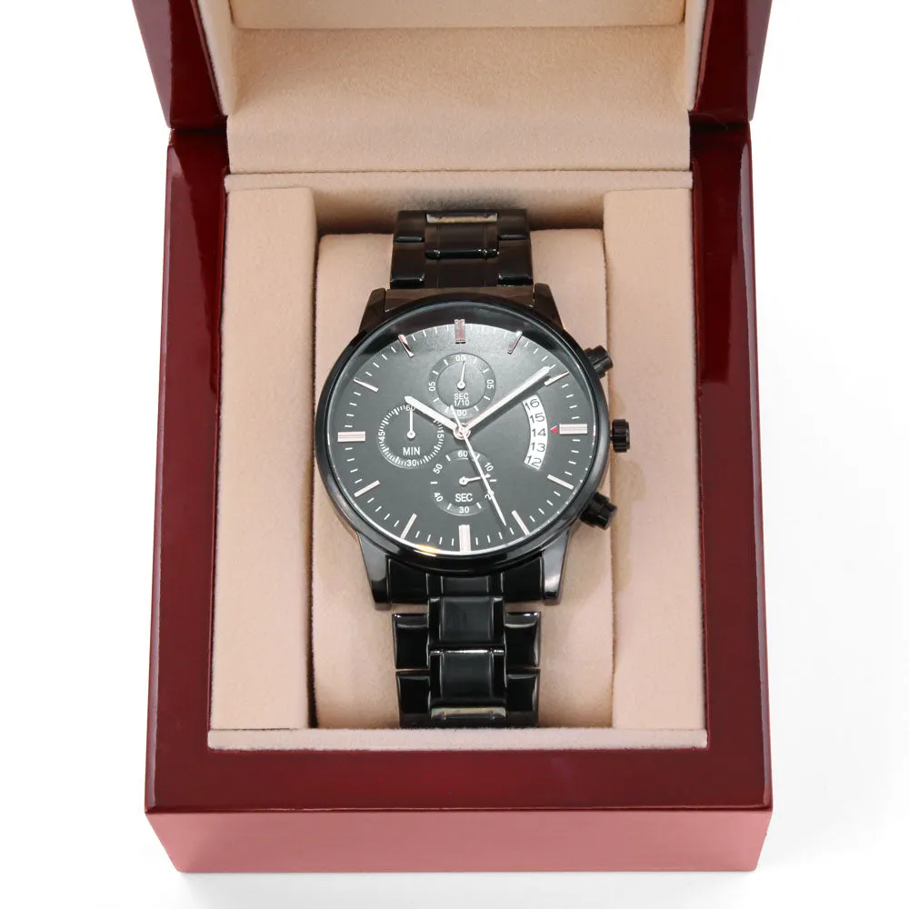 Engraved Watch For Son Gift From Dad - I'm So Proud Of You