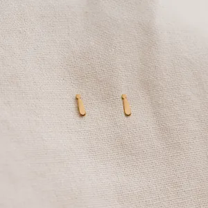 Exclamation Stud Earrings