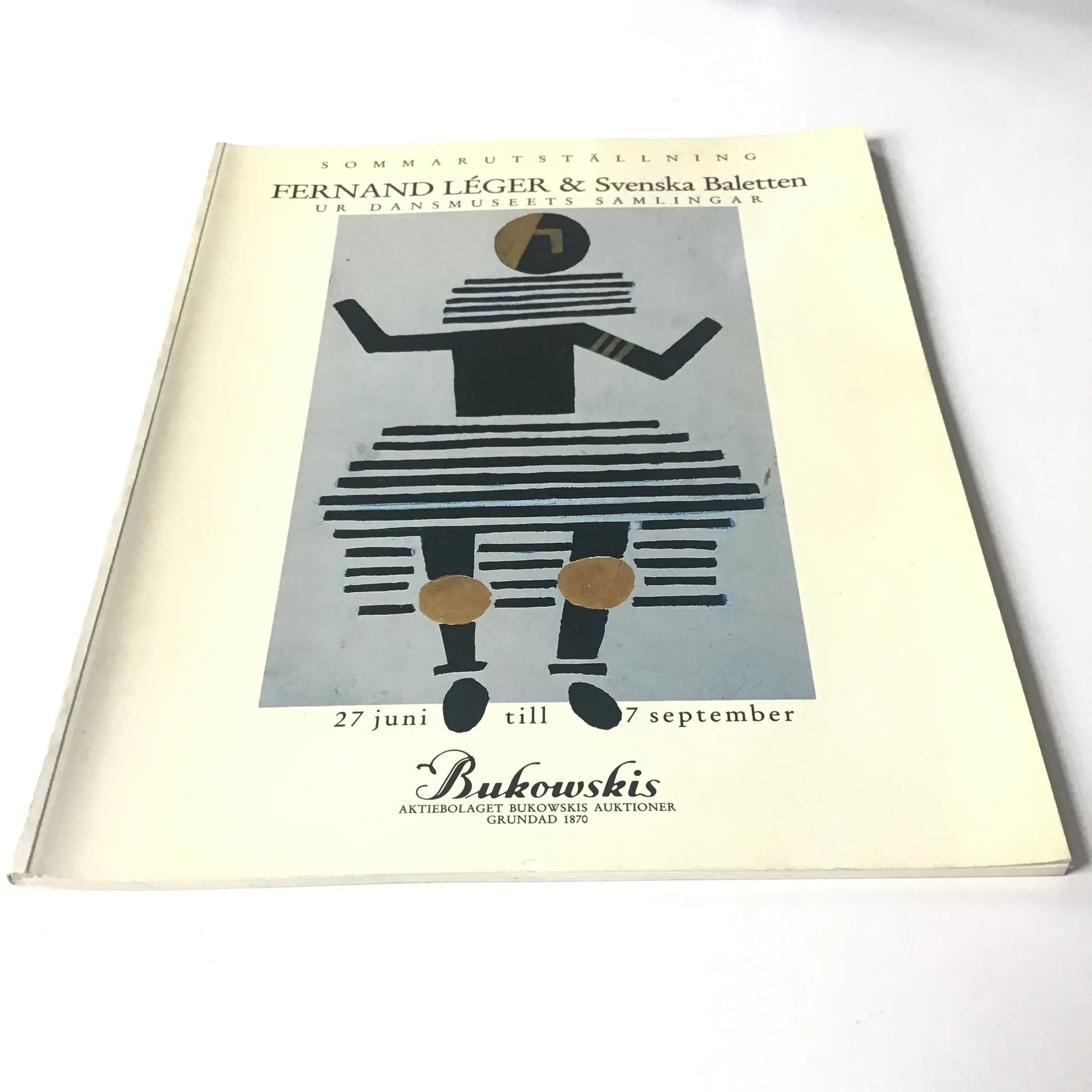 Fernand Léger & Svenska Baletten --ur Dansmuseets Samlingar