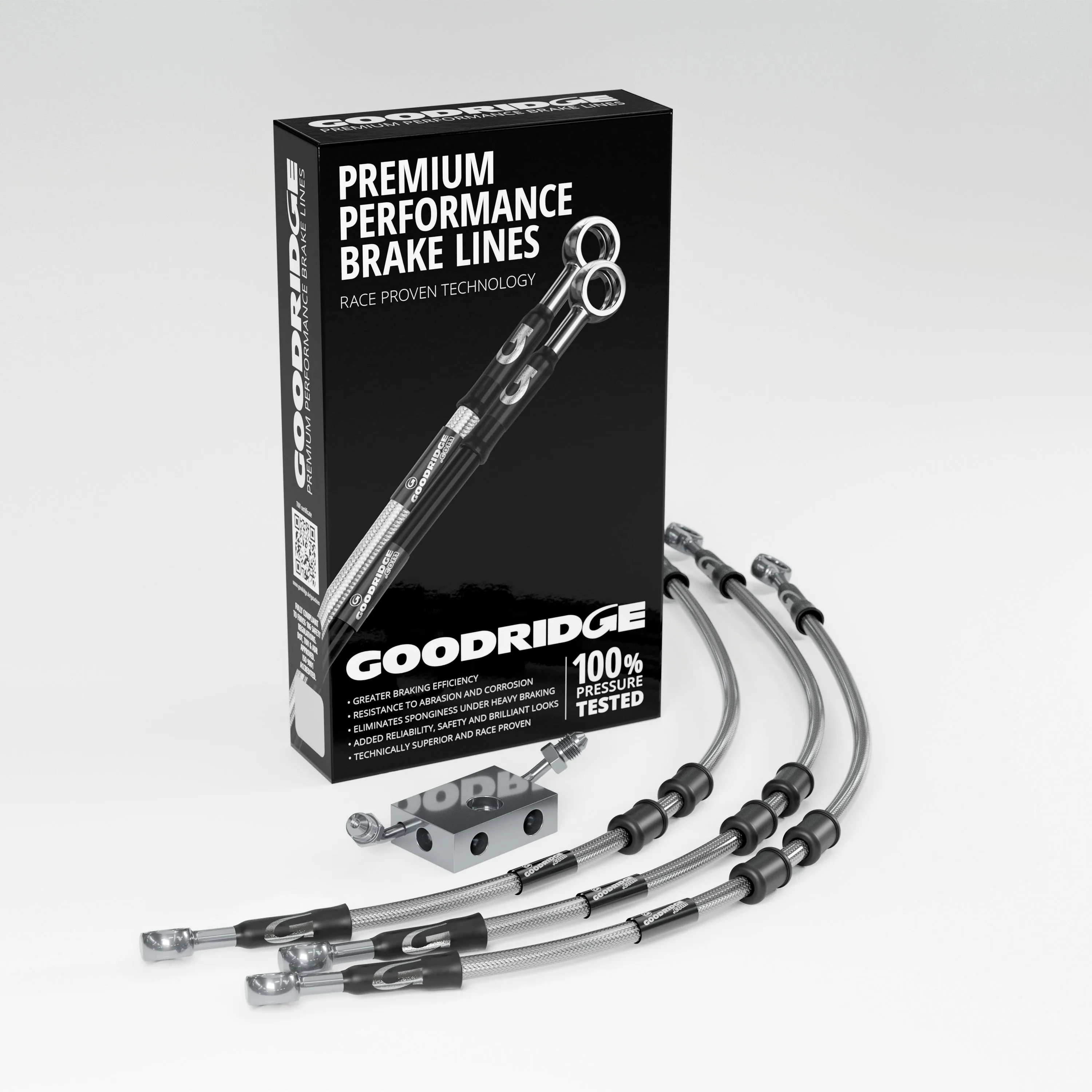 FRONT BRAKE HOSE KIT FOR HARLEY DAVIDSON FLHTCU ELECTRA GLIDE ULTRA CLASSIC 96-07