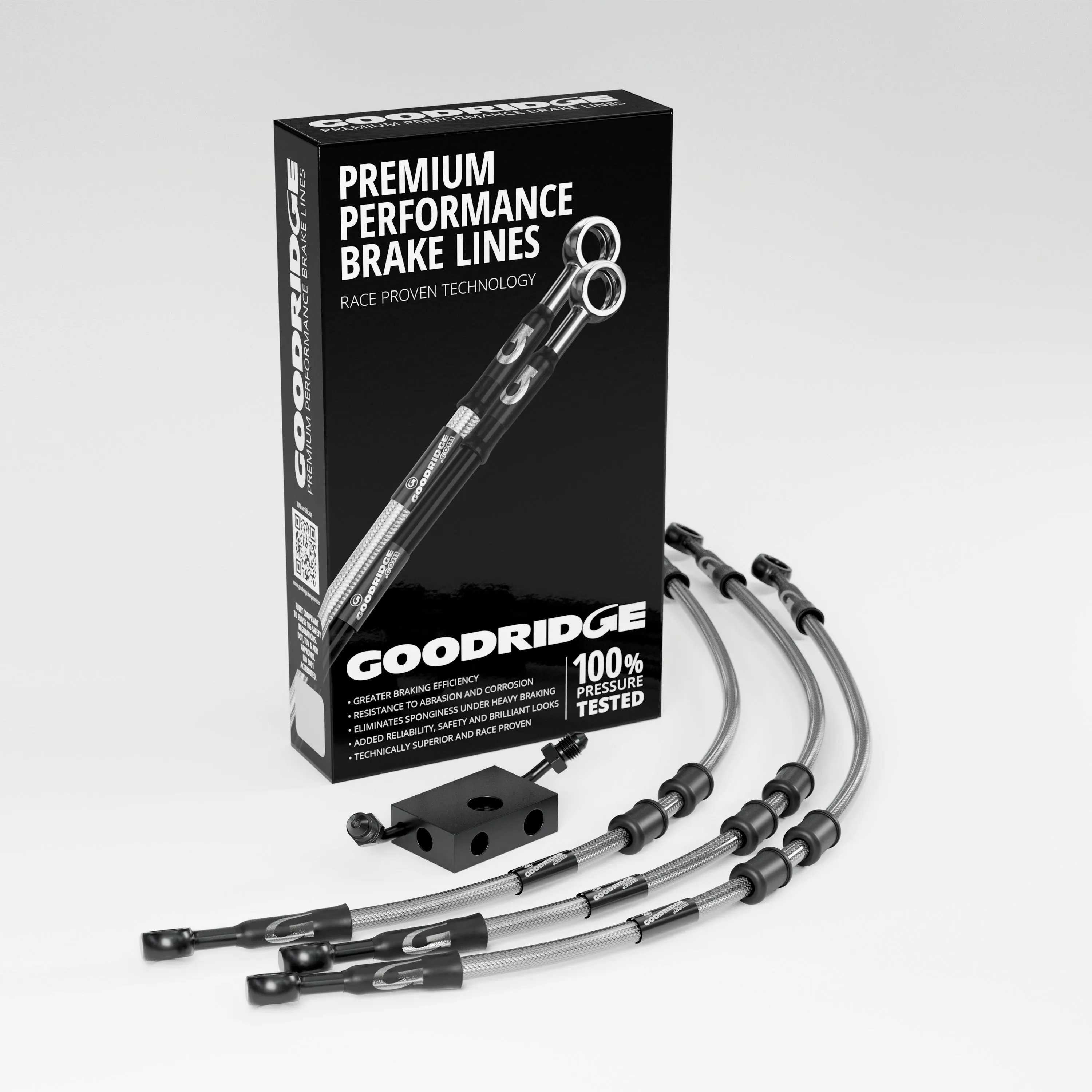FRONT BRAKE HOSE KIT FOR HARLEY DAVIDSON FLHTCU ELECTRA GLIDE ULTRA CLASSIC 96-07