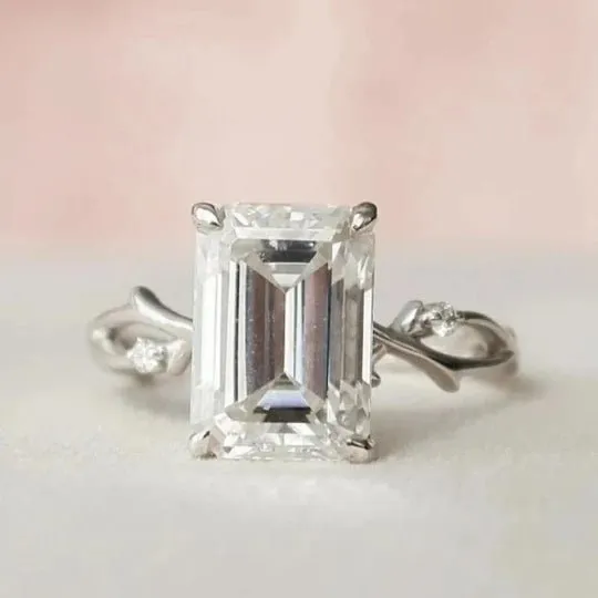 >3 Carat Emerald Cut Diamond - I SI1 - 3.02ct - 206521