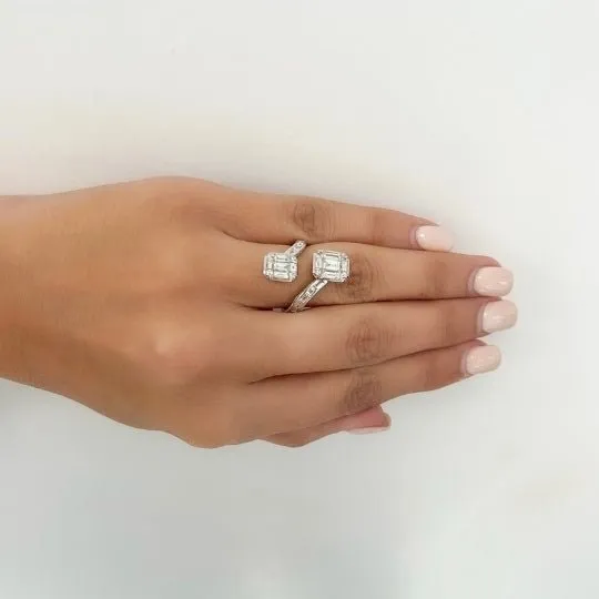 >3 Carat Emerald Cut Diamond - I SI1 - 3.02ct - 206521