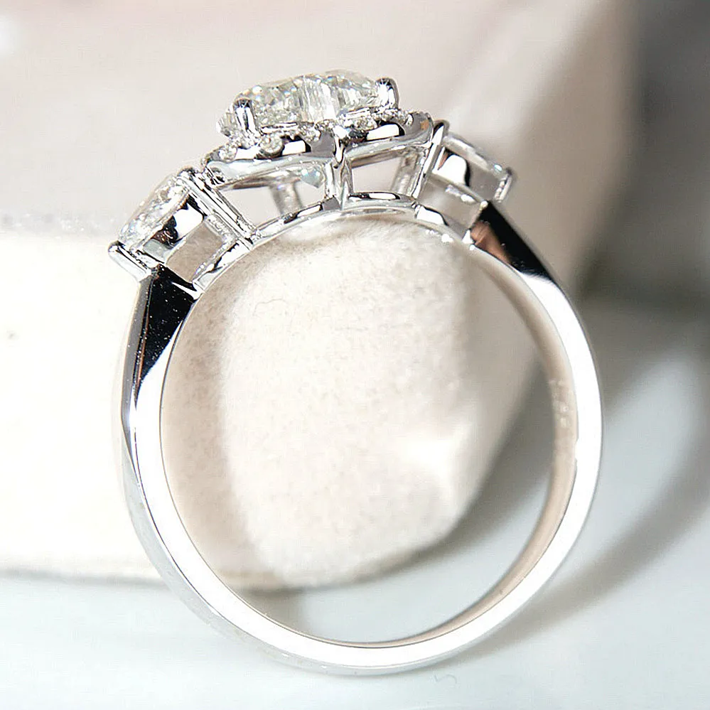 Heart Cut GIA Diamond Engagement Ring