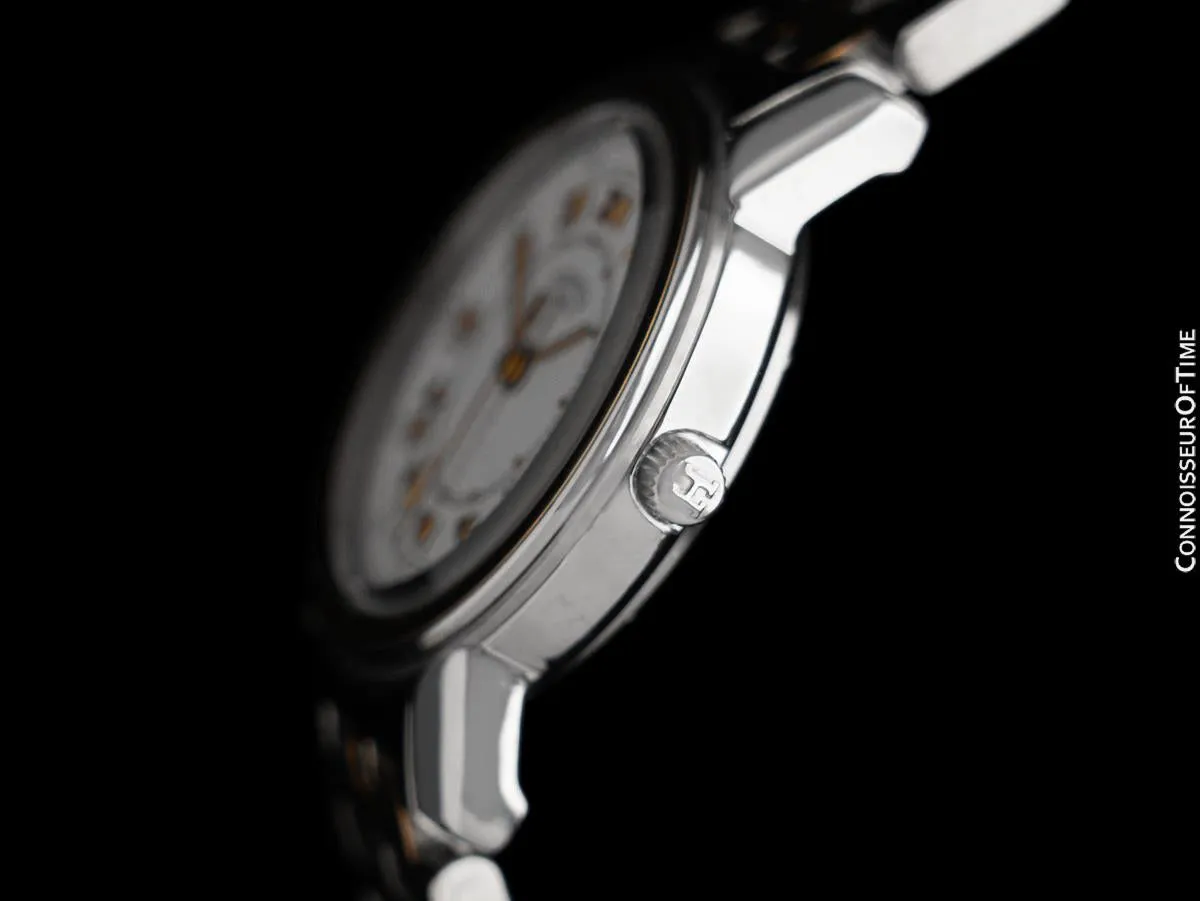 Hermes Carrick Ladies Two-Tone Watch with Bracelet - Stainless Steel & 18K Gold
