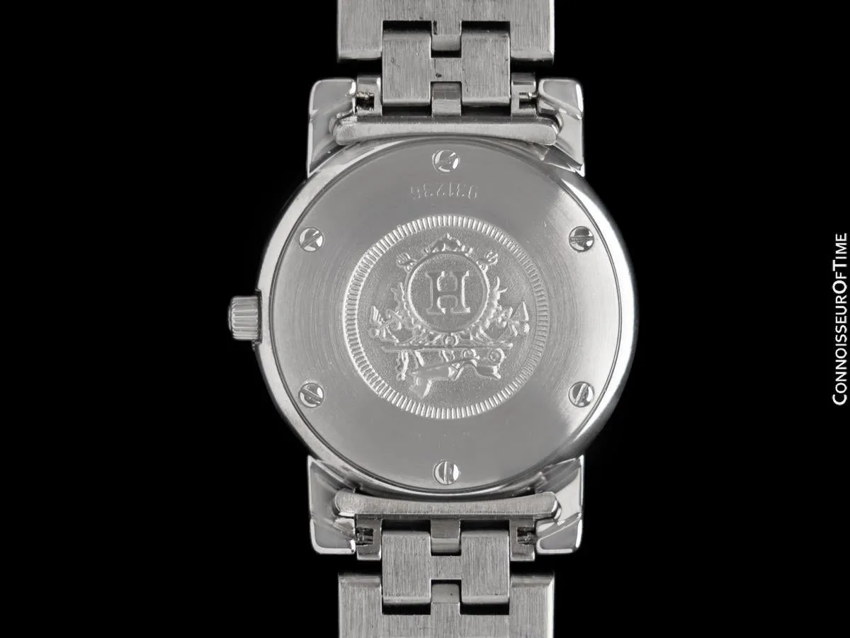 Hermes Carrick Ladies Two-Tone Watch with Bracelet - Stainless Steel & 18K Gold