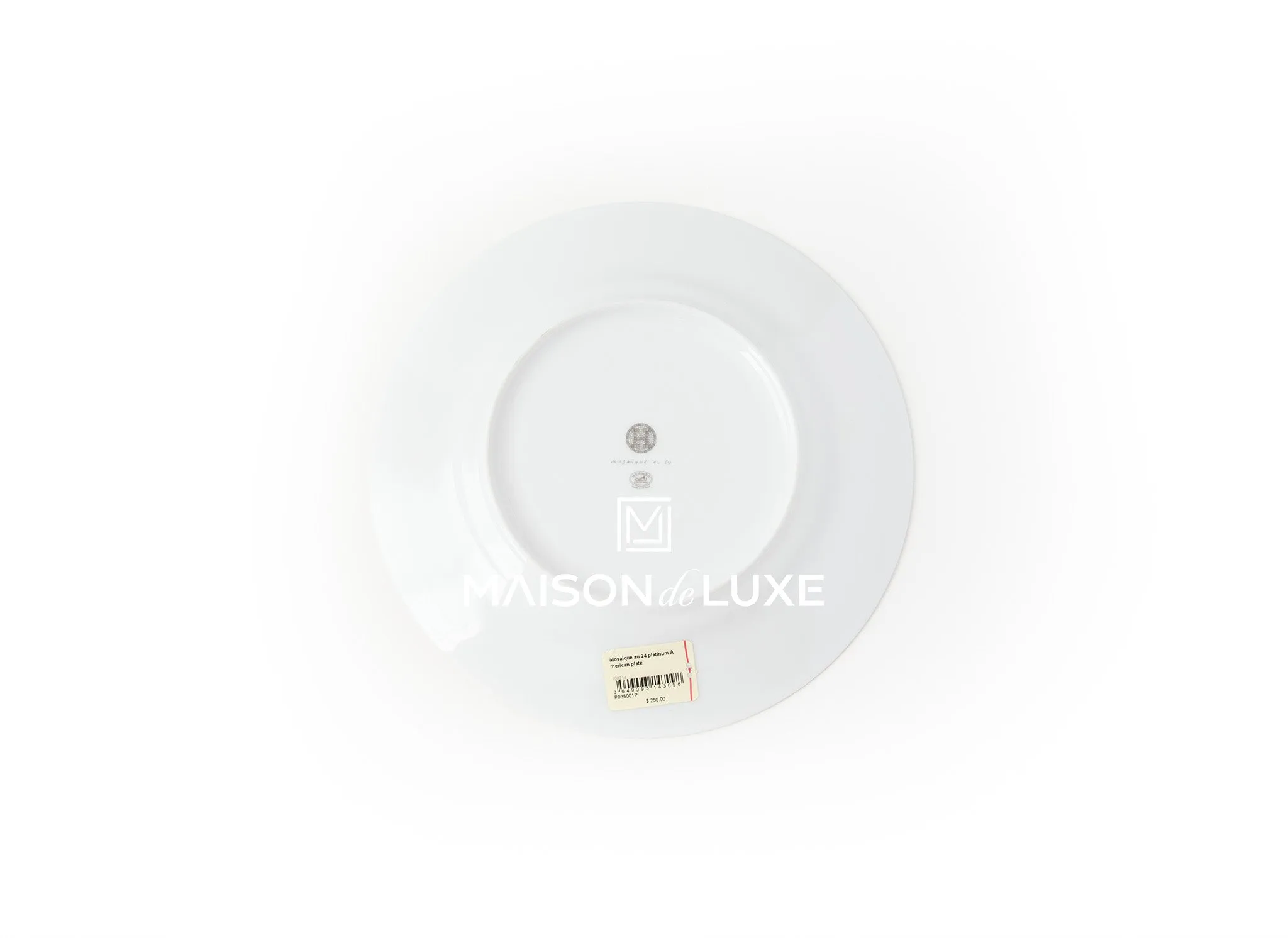 Hermes Mosaique au 24 Platinum American Plate