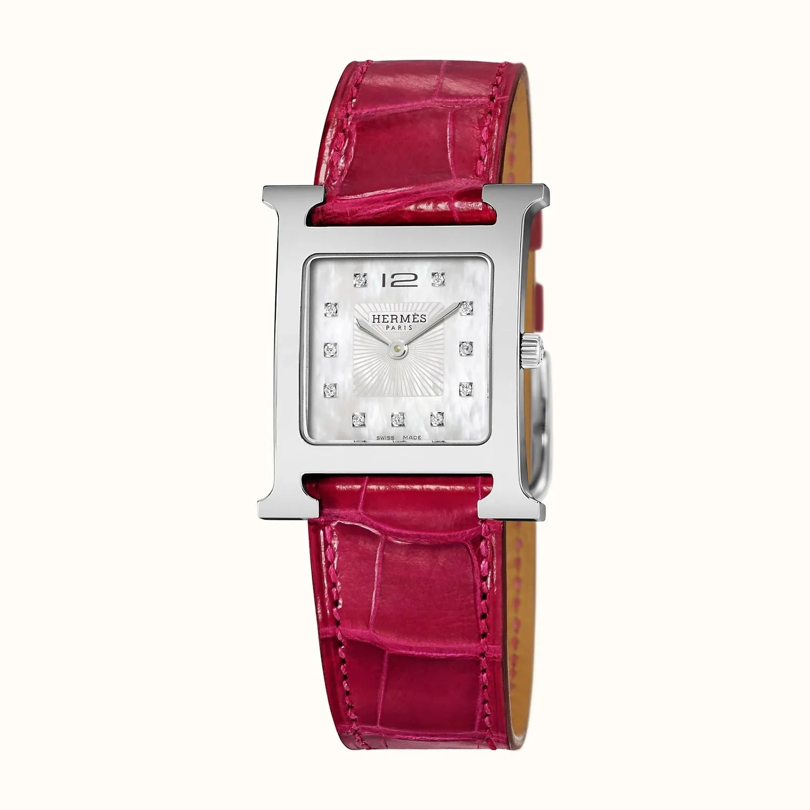 Heure H watch, 26 x 26 mm