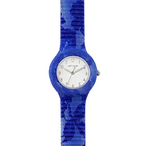 Hip hop watch blue lace lace collection 32mm hwu1188