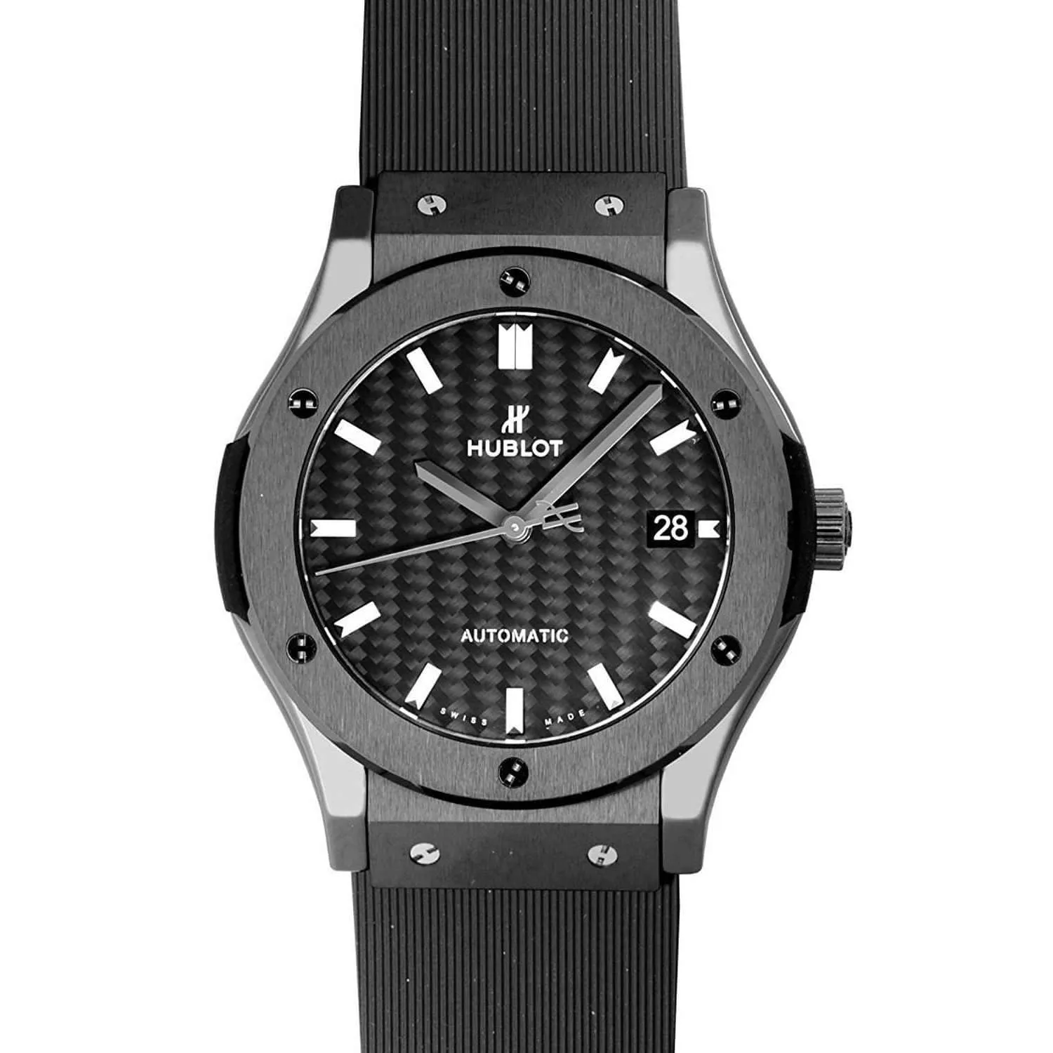 HUBLOT ClASSIC FUSION BLACK MAGIC 45 MM  MEN WATCH 511.CM.1771.RX