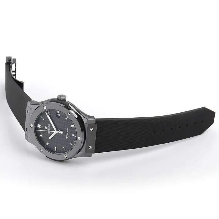 HUBLOT ClASSIC FUSION BLACK MAGIC 45 MM  MEN WATCH 511.CM.1771.RX