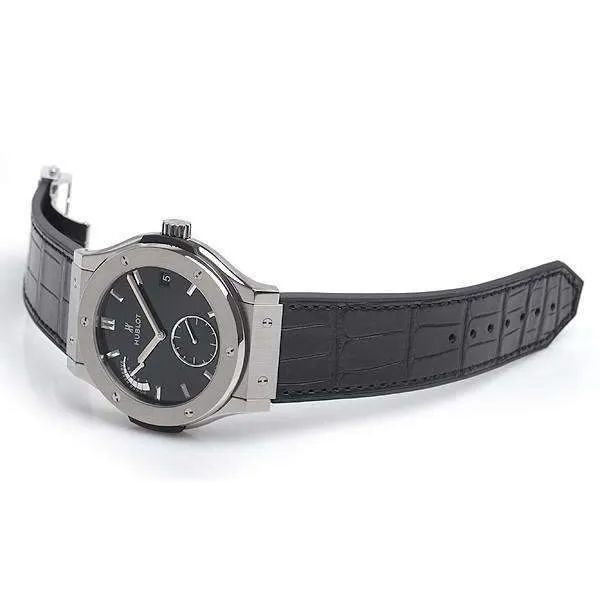 HUBLOT CLASSIC FUSION POWER RESERVE 8 DAY 45 MM MEN WATCH 516.NX.1470.LR