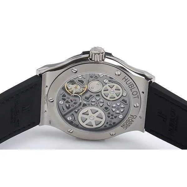 HUBLOT CLASSIC FUSION POWER RESERVE 8 DAY 45 MM MEN WATCH 516.NX.1470.LR