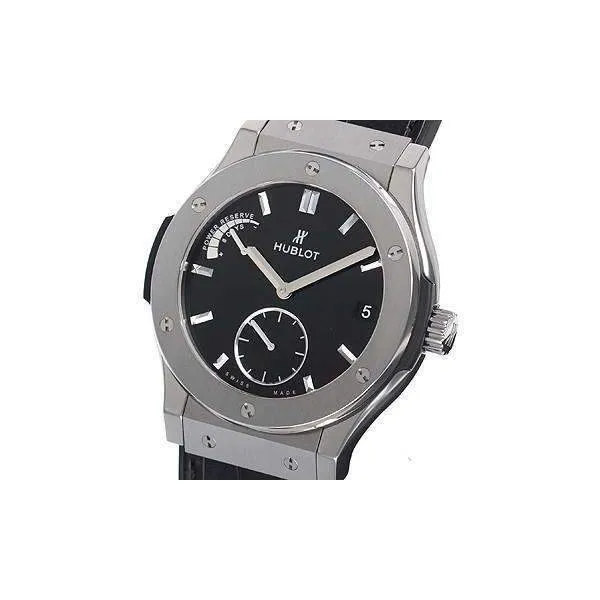 HUBLOT CLASSIC FUSION POWER RESERVE 8 DAY 45 MM MEN WATCH 516.NX.1470.LR
