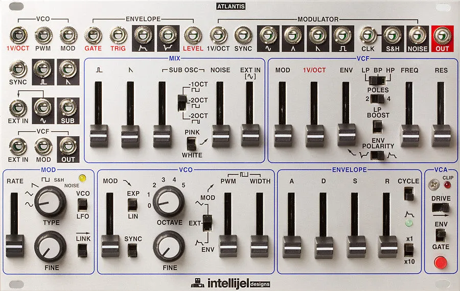 Intellijel Atlantis - Analog Synth Voice