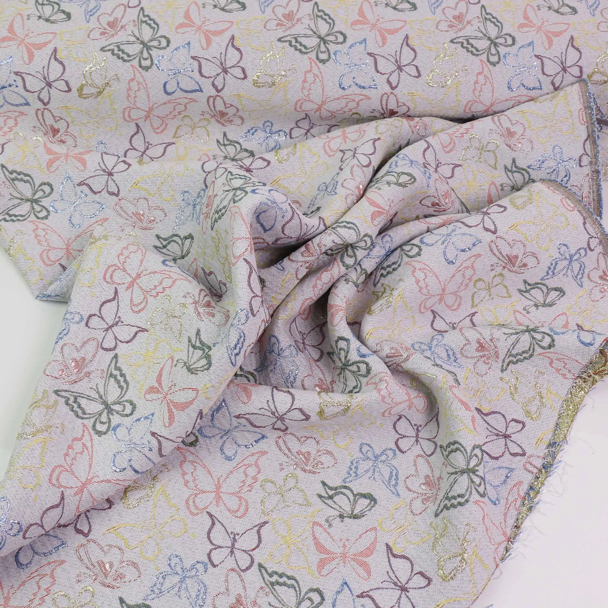 Jacquard Fabric - Multicoloured