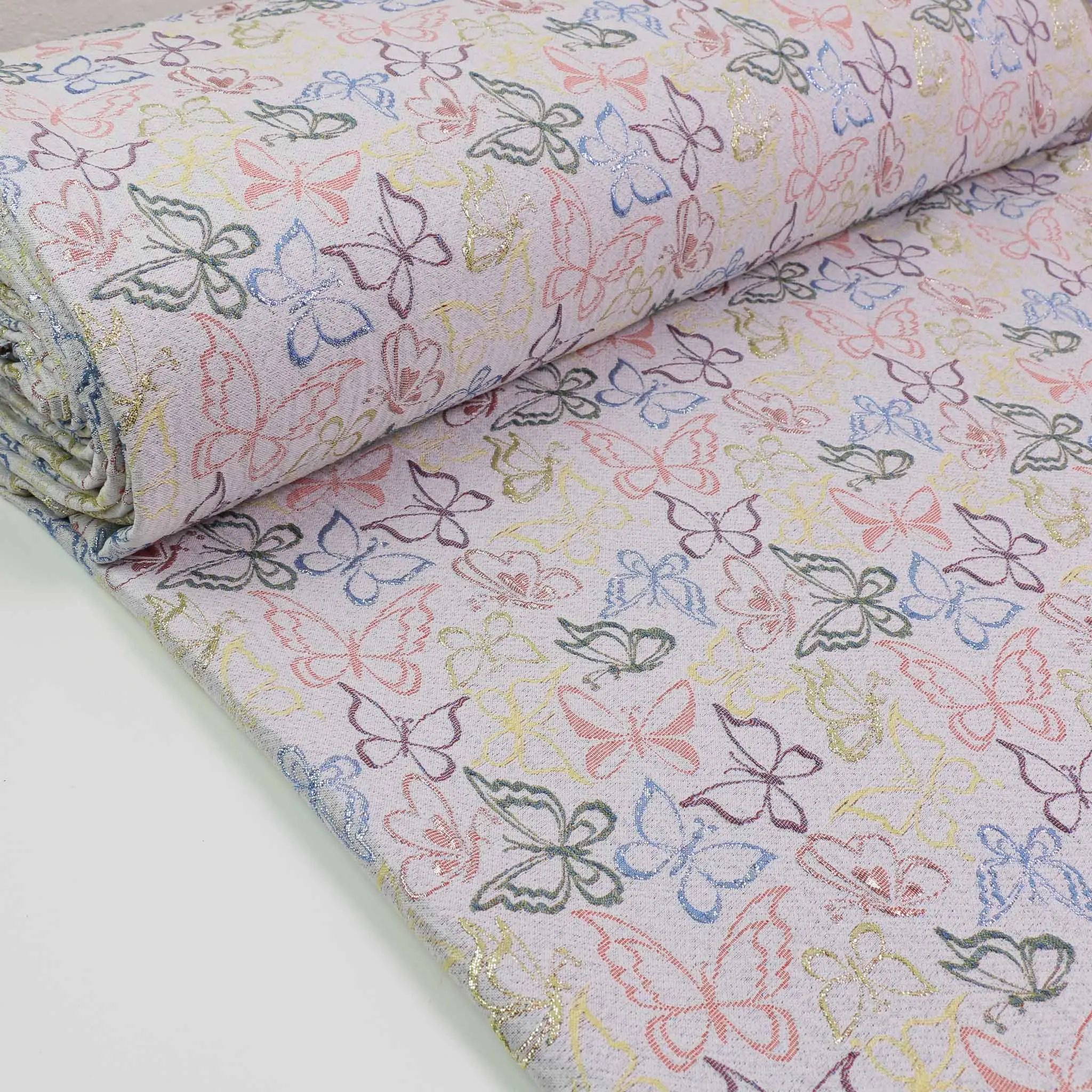 Jacquard Fabric - Multicoloured