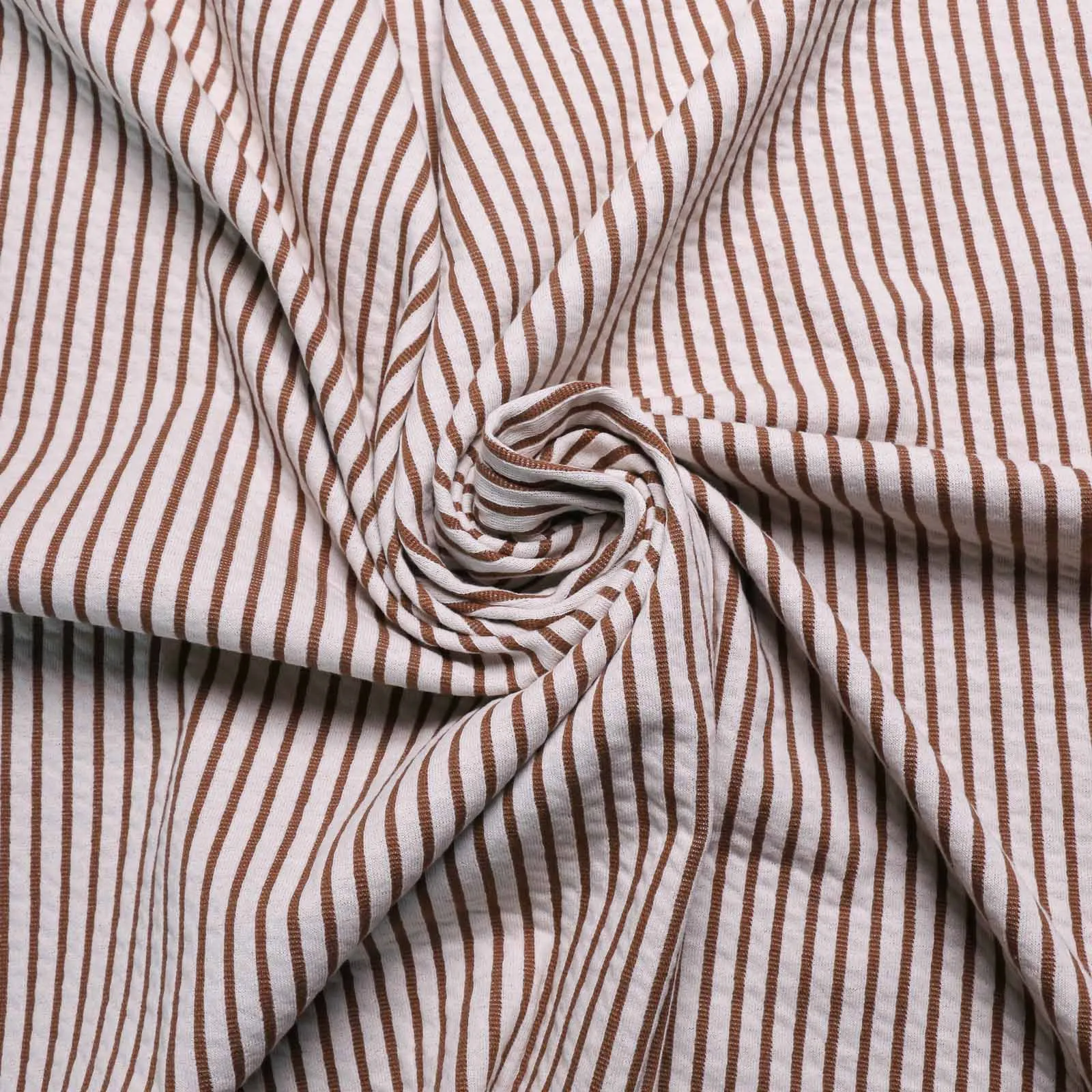 Jersey Fabric - Beige and off-white