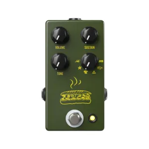 JHS Muffuletta 6-way Fuzz Guitar Effects Pedal, Army Green