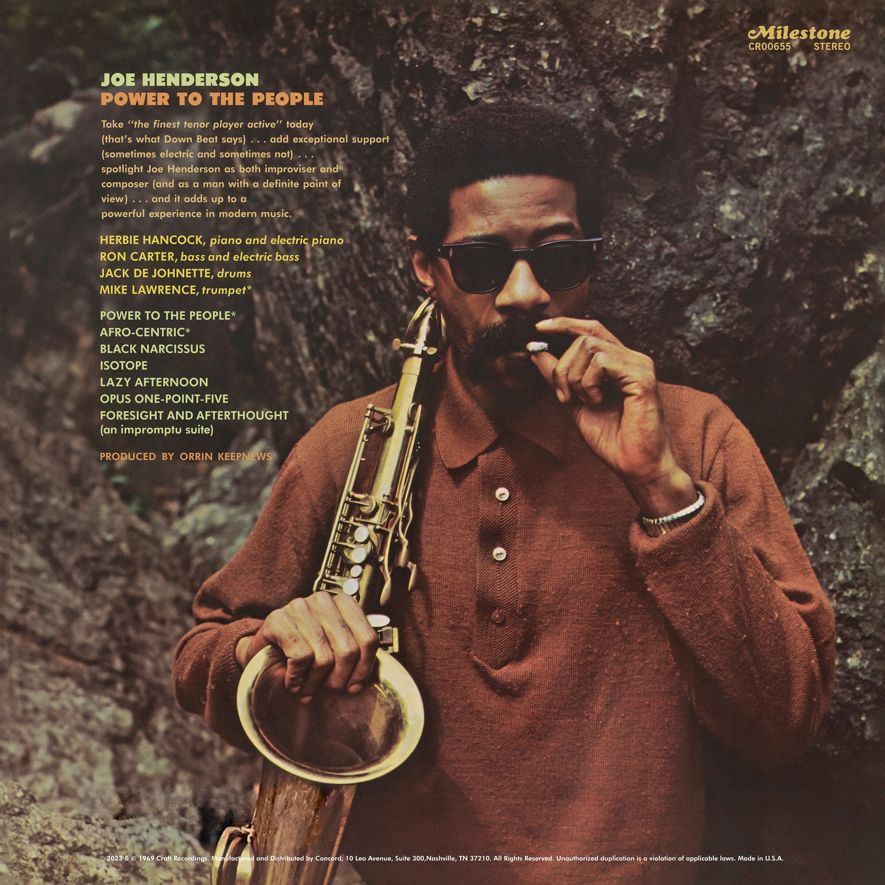 Joe Henderson – Power to the People (Jazz Dispensary Top Shelf Series) LP