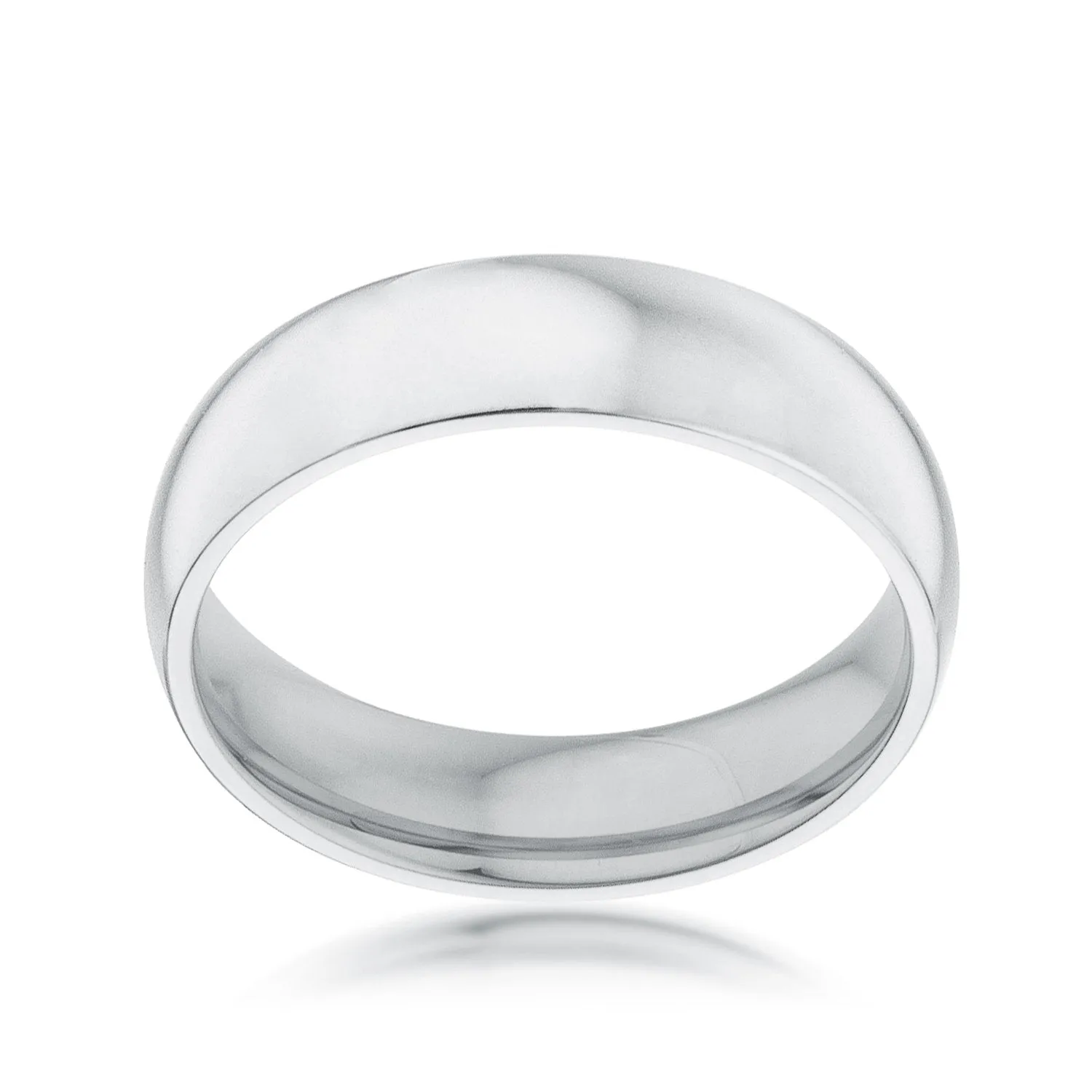 Kiri 5mm Rose Gold Stainless Steel Band Ring