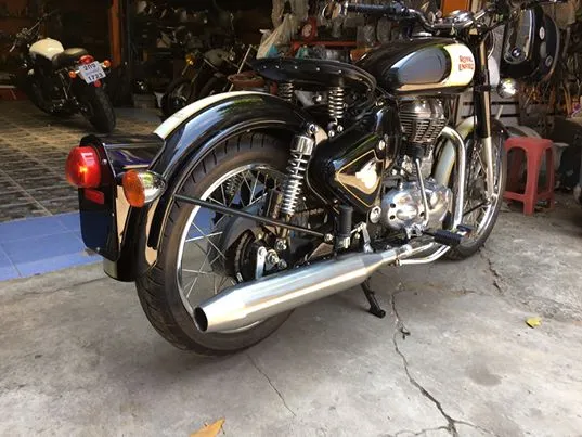 KM-ROE-014 Royal Enfield Bazooka Exhaust