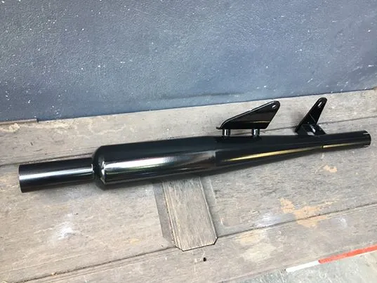 KM-ROE-015 Royal Enfield BSA Style Exhaust