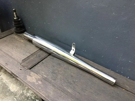 KM-ROE-015 Royal Enfield BSA Style Exhaust