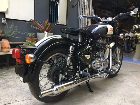 KM-ROE-015 Royal Enfield BSA Style Exhaust