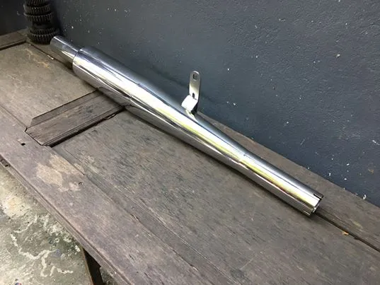KM-ROE-015 Royal Enfield BSA Style Exhaust