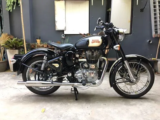 KM-ROE-015 Royal Enfield BSA Style Exhaust