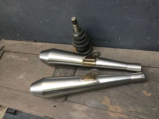 KM-TRE-022 Triumph Domi Exhaust